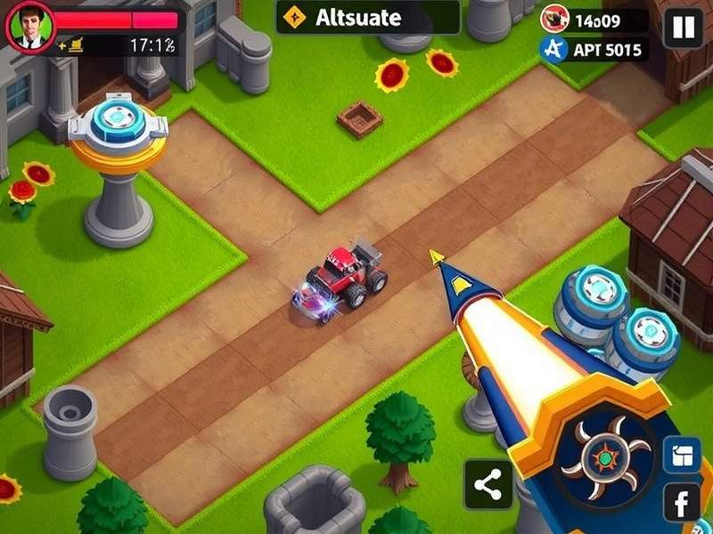 Speed Blitzer Game Screenshot